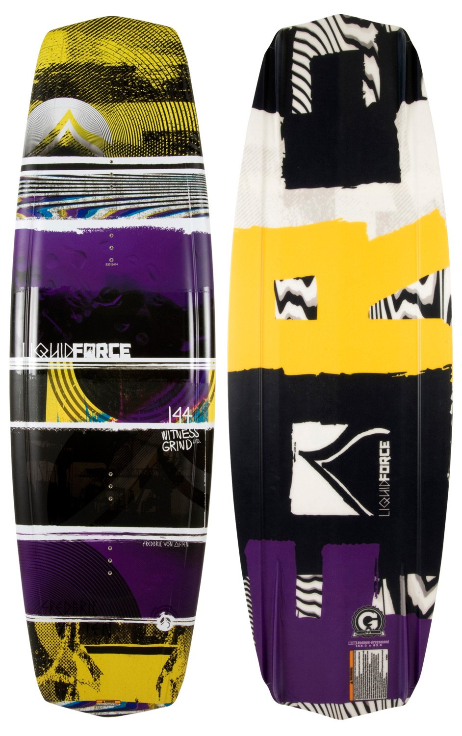 Amazon | Liquid Force Witness Grind Wakeboard 144 Mens by Liquid